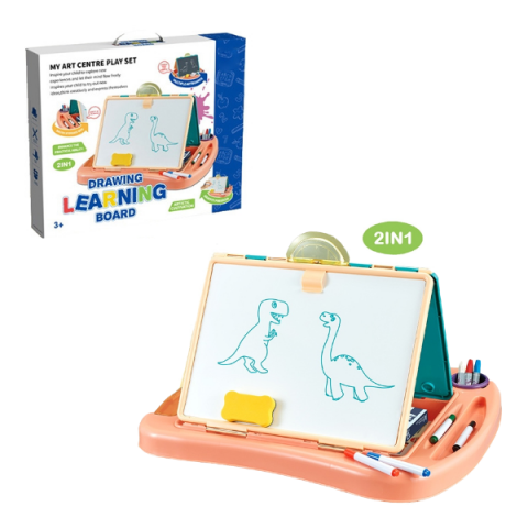 Creație - Set de desen 2în1, Portocaliu