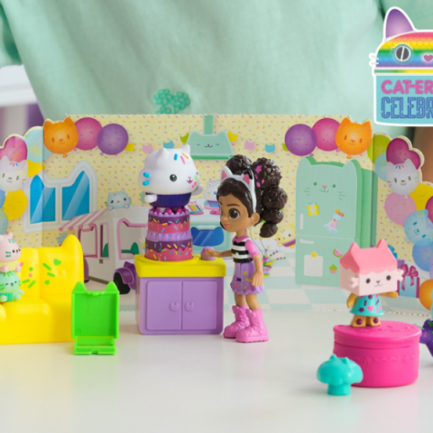 Set de figurine: Cadou aniversar Brioșel, seria "Gabby’s Dollhouse" [5]