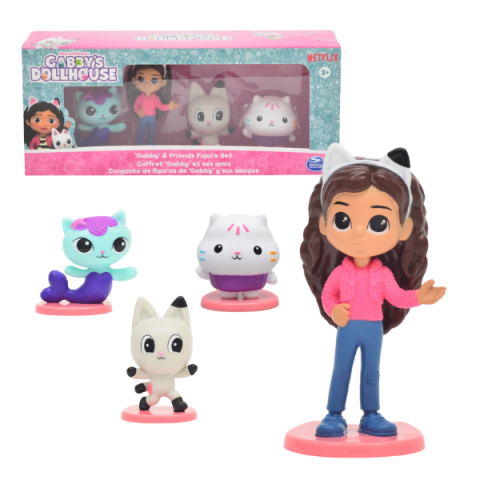 Toate Produsele - Set de figurine-mini (4 personaje), Gabby's Dollhouse