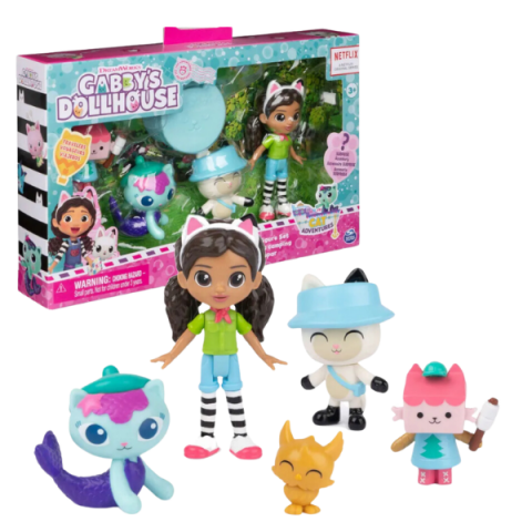 Toate Produsele - Set de figurine mini: Mica tabără, seria "Gabby’s Dollhouse"