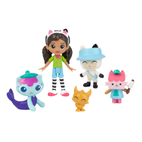 Set de figurine mini: Mica tabără, seria "Gabby’s Dollhouse" [1]