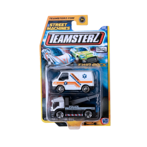 Set ,,Vehicule din Metal" Teamsterz, în as. [9]