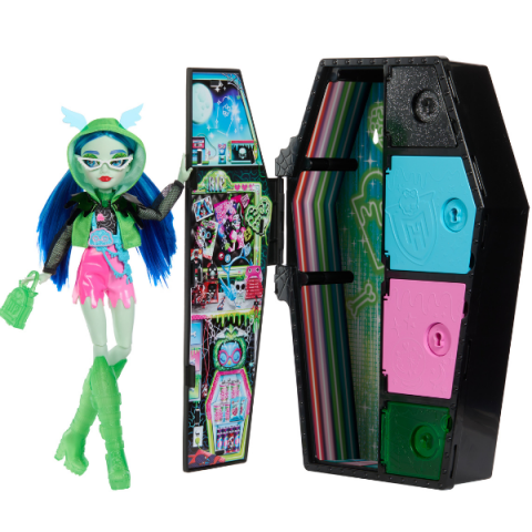 Set de joc Monster High Neon Frigh "Ghoulia Yelps și Secrete din șifonier" [10]