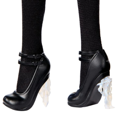 Set de joc Monster High "Păpușa Wednesday în Rochie", cu accesorii [4]