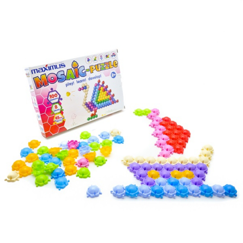 Set de joc  „Mozaică-puzzle” 100 elem. [4]