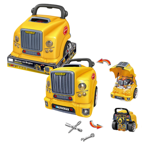 Toate Produsele - Set de joc: „Primul meu mecanic auto”, 59 piese