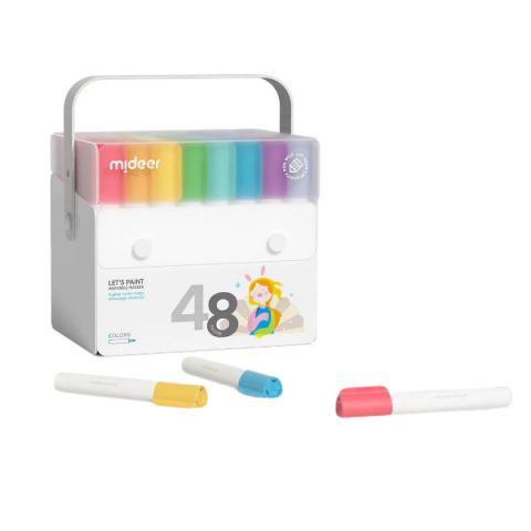 Toate Produsele - Set de markere lavabile, 48 culori