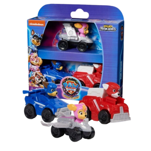 Toate Produsele - Set de mini-vehicule: 3 nave spațiale, seria "Patrula Cățelușilor"