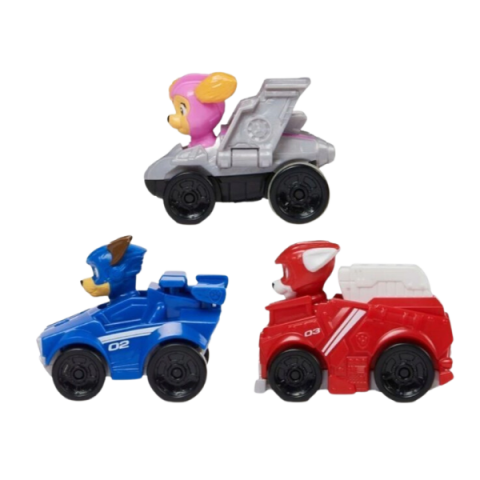 Set de mini-vehicule: 3 nave spațiale, seria "Patrula Cățelușilor" [1]