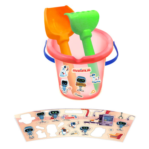 Toate Produsele - Set de nisip "Găleată, lopată și greblă"