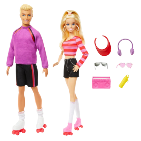 Set de păpuși Barbie și Ken, cu accesorii [1]