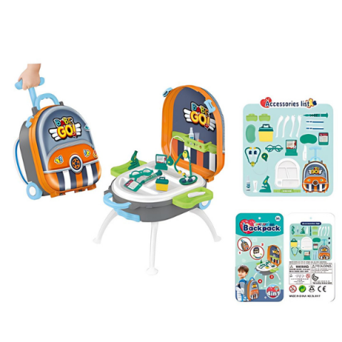 Seturi de rol - Set Medical Portabil 4 în 1 cu Mecansim de Tip Lever