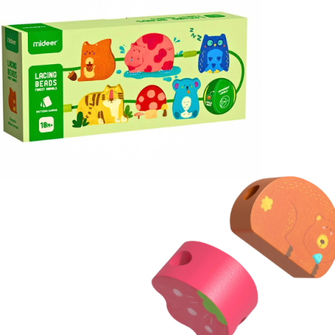 Toate Produsele - Set șirag "Animale sălbatice", 12 piese