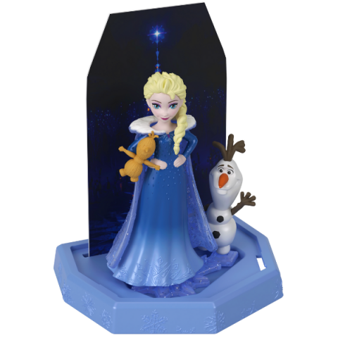 Set Surpriză Disney Frozen Ice Reveal cu gel de gheață Squishy, 6 modele, 4 modele [6]