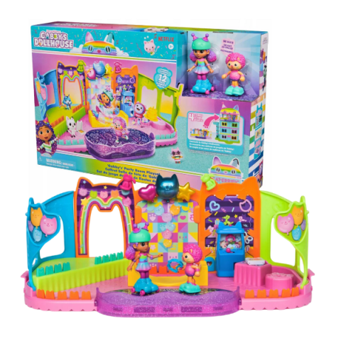 Toate Produsele - Setul de joacă: Camera de petrecere, seria "Gabby's Dollhouse"