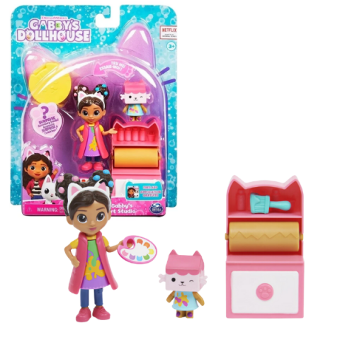 Toate Produsele - Setul pentru Studio de Artă Gabby, seria "Gabby's Dollhouse"
