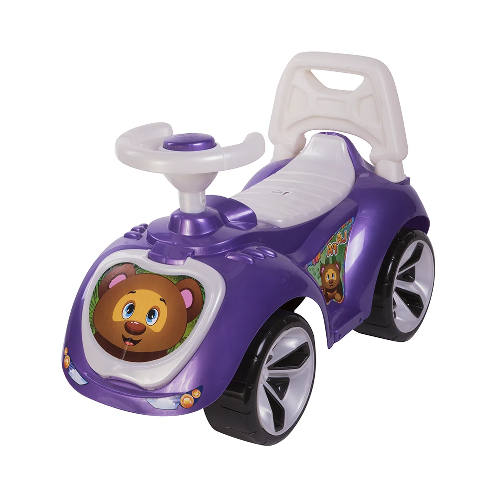 Tolocare pentru copii - Tolocar mașină pentru copii Lapka, model 758, mov, Orion (5646)