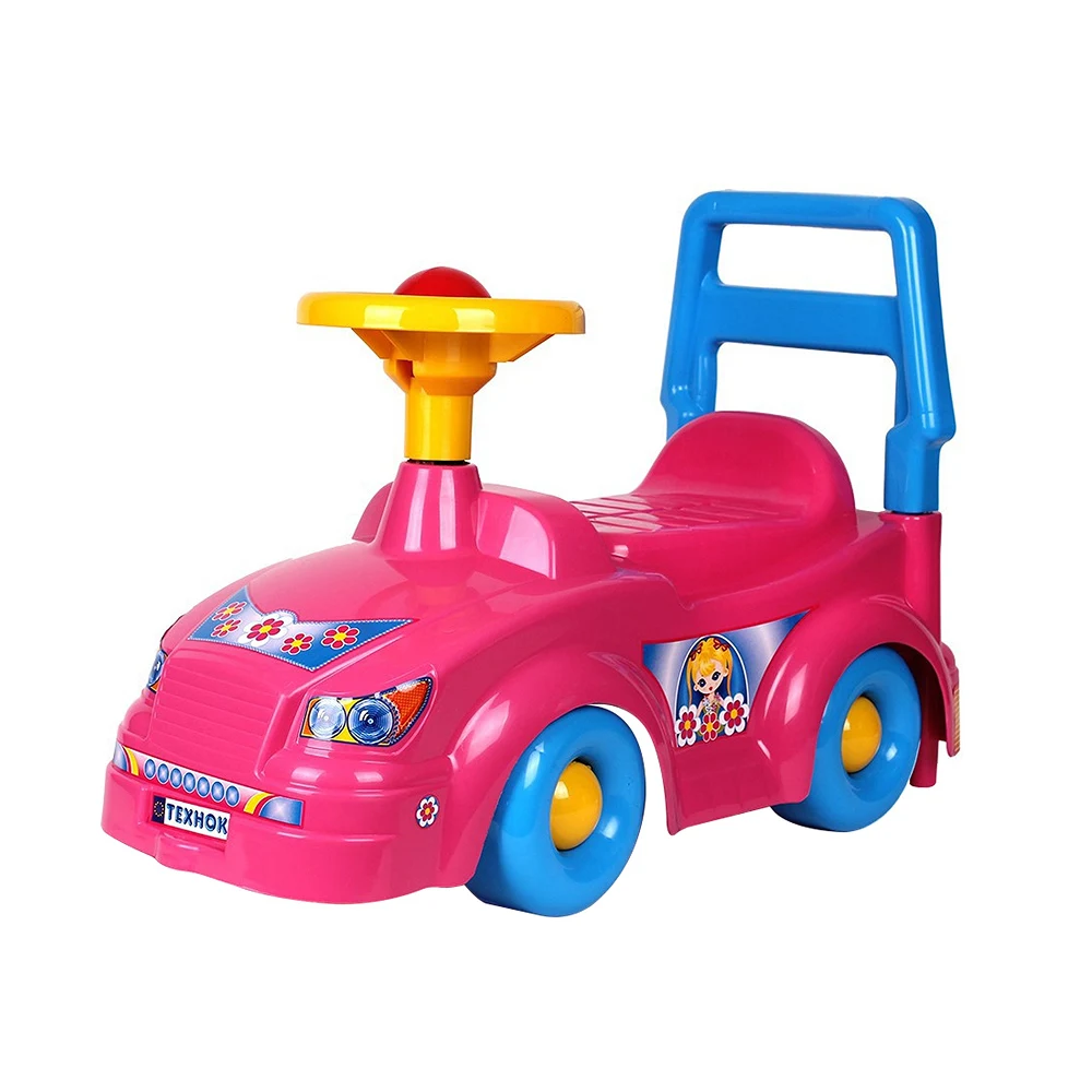 Tolocare pentru copii - Tolocar mașină, roz ,Technok (3848)