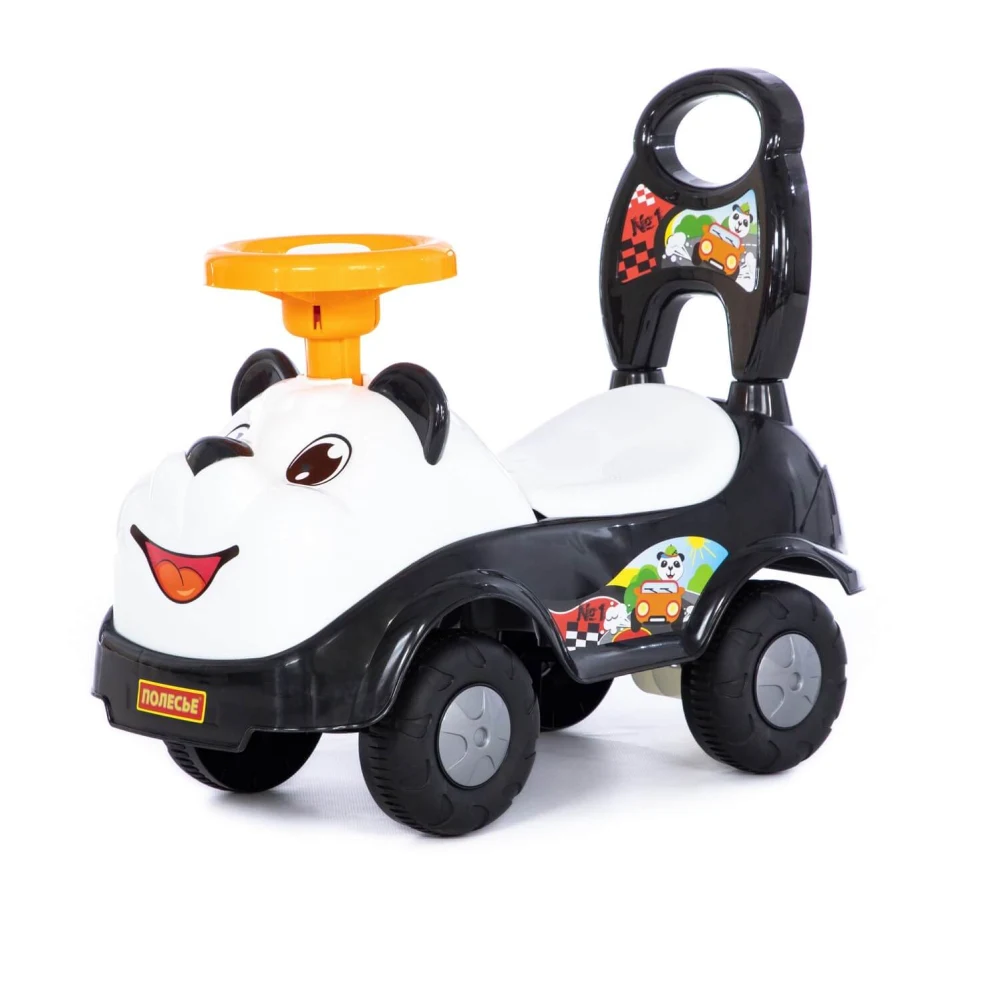 Tolocare pentru copii - Tolocar panda pentru copii cu claxon, Polesie (77981)