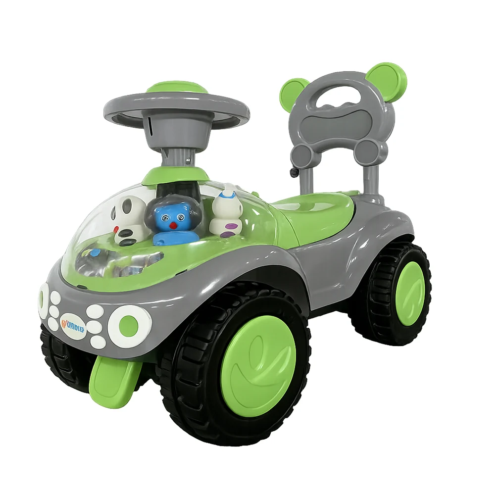 Tolocare pentru copii - Tolocar pentru copii cu lumini și sunete, verde (53413)