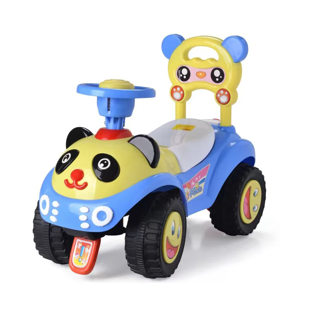 Tolocare pentru copii - Tolocar pentru copii Panda cu lumini și sunete, albastru (79430)