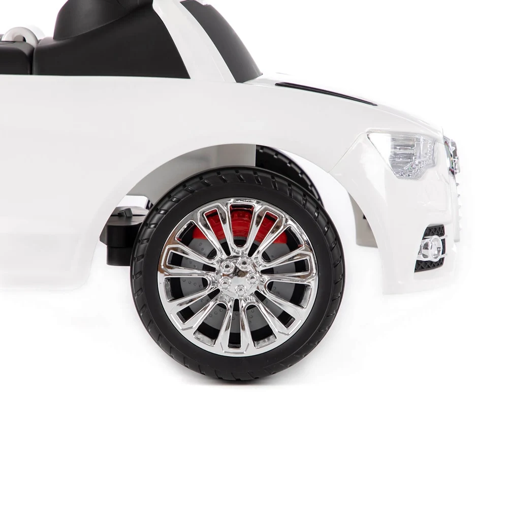 Tolocar SuperCar pentru copii cu volan muzical, alb, Polesie (84552) [5]