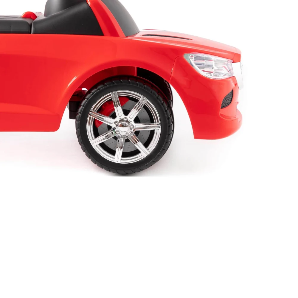 Tolocar SuperCar pentru copii cu volan muzical, roșu, Polesie (84507) [5]