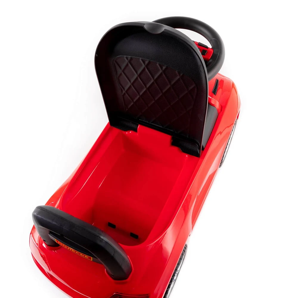 Tolocar SuperCar pentru copii cu volan muzical, roșu, Polesie (84545) [6]