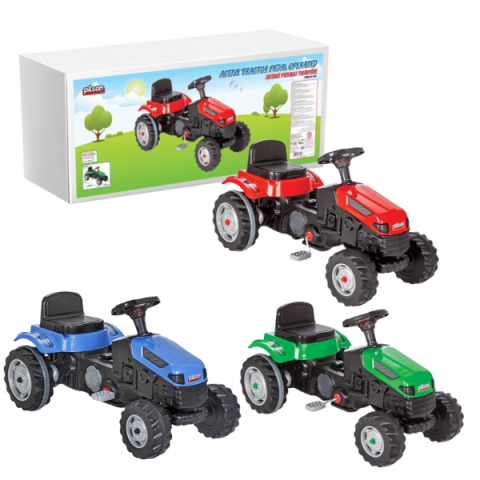 Toate Produsele - Tractor cu pedale ACTIVE, roșu/verde