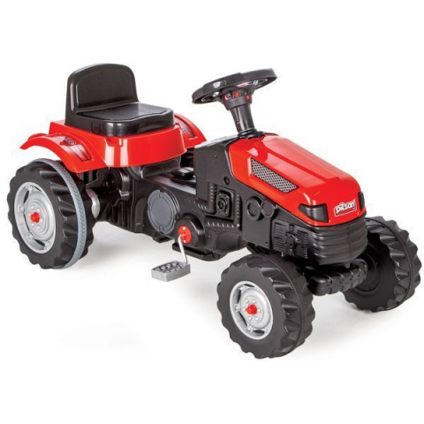 Tractor cu pedale ACTIVE, roșu/verde [1]