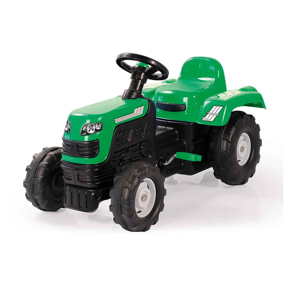 Tractoare cu pedale - Tractor cu pedale Ranchero verde, Dolu (8245)