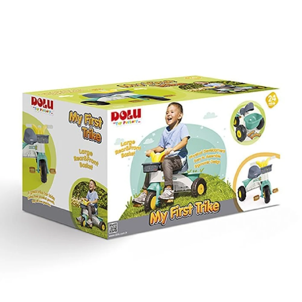 Tricicletă cu pedale pentru copii, Dolu (2605) [3]
