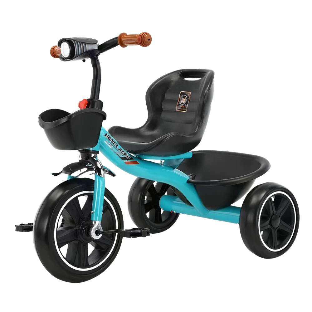 Tricicletă pentru copii cu claxon, 4 culori (42357) [1]
