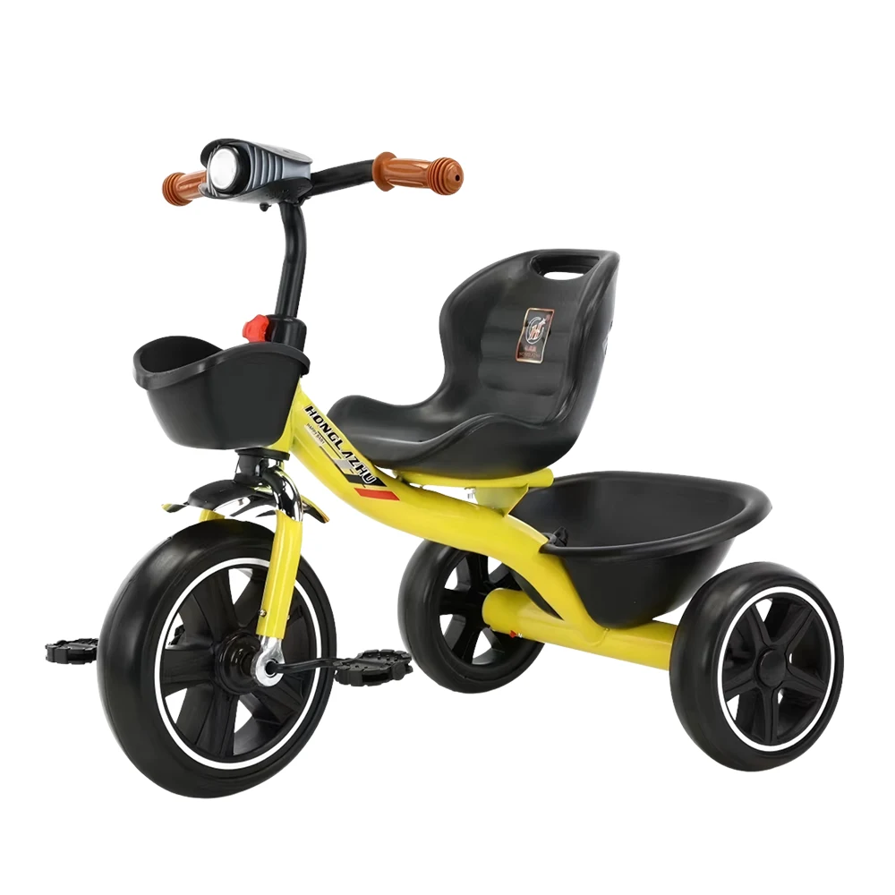 Tricicletă pentru copii cu claxon, 4 culori (42357) [3]