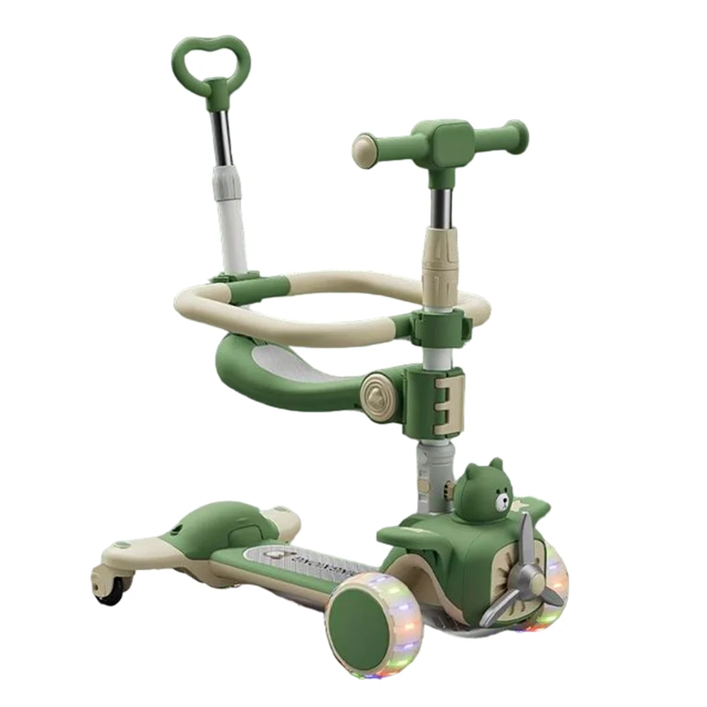 Trotinete - Trotineta verde pentru copii