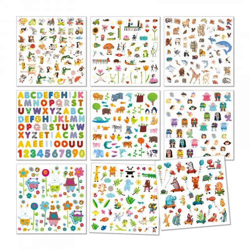 1000 Abtibilduri pentru copii, Djeco [2]