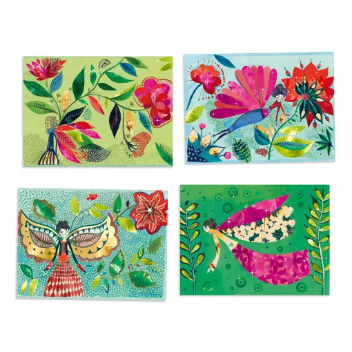 Atelier creativ cu foite metalice Zana licurici, Djeco [2]