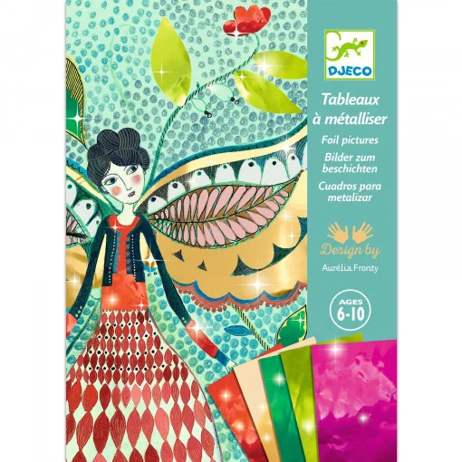 Atelier creativ cu foite metalice Zana licurici, Djeco [1]