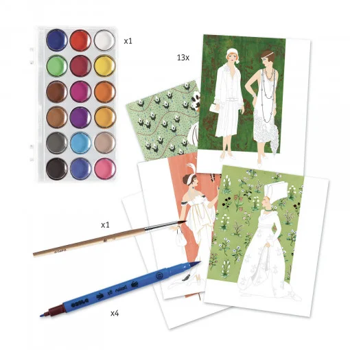 Atelier creativ Istoria modei, Djeco [3]
