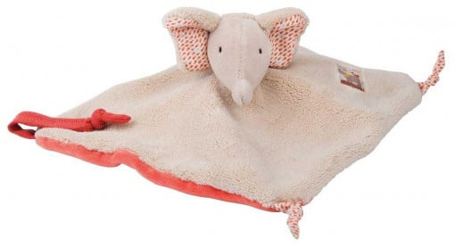 Comforter paturica senzoriala bebe elefant, Moulin Roty [1]