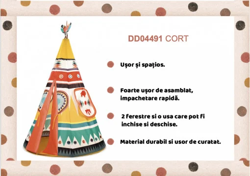 Cort Teepee, Djeco [3]