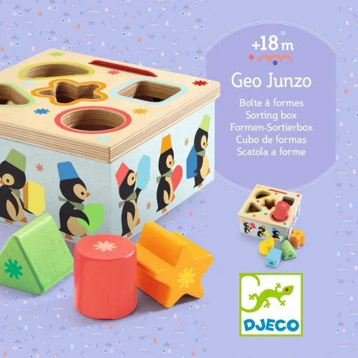 Cutie sortatoare Geopingy, Djeco [3]
