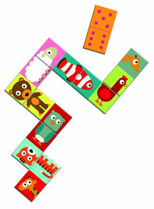Domino animo puzzle, Djeco [2]