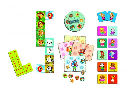 Joc Bingo Memo Domino Micutii prieteni, Djeco [1]