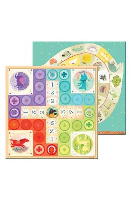 Joc clasic Ludo & Co Junior, Djeco [3]