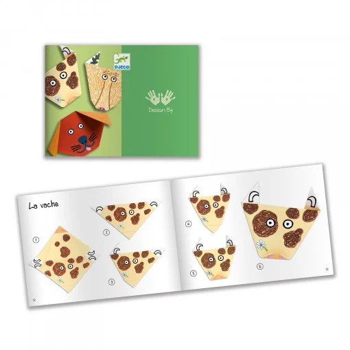 Joc creativ initiere origami Animale, Djeco [5]