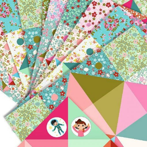 Joc creativ Initiere origami roz, Djeco [5]