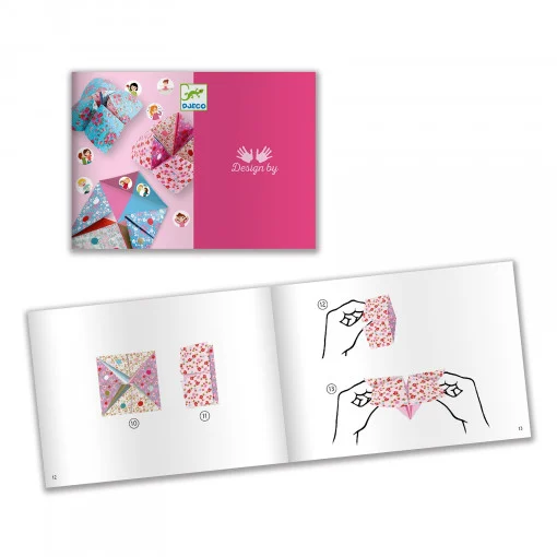 Joc creativ Initiere origami roz, Djeco [3]