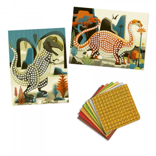 Joc creativ mozaic Dinozauri, Djeco [2]
