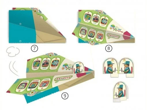 Joc creativ origami Avioane, Djeco [2]
